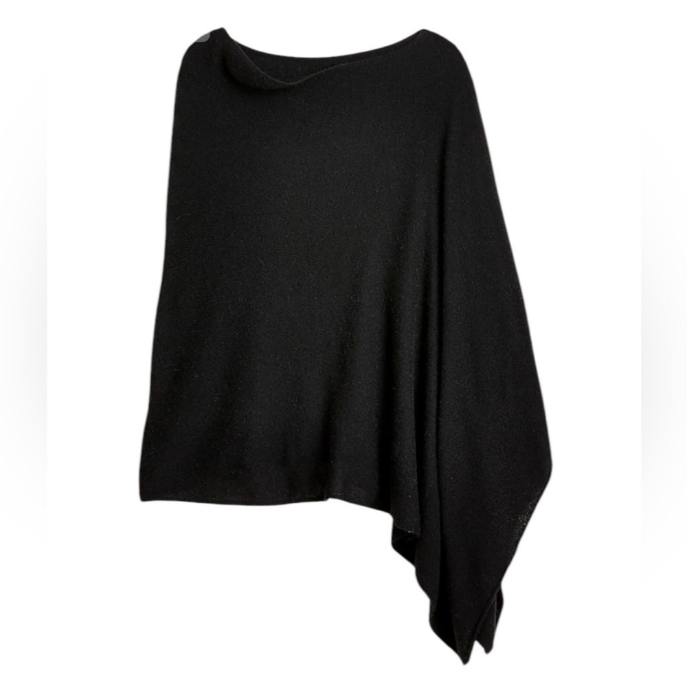J. Crew Black Poncho